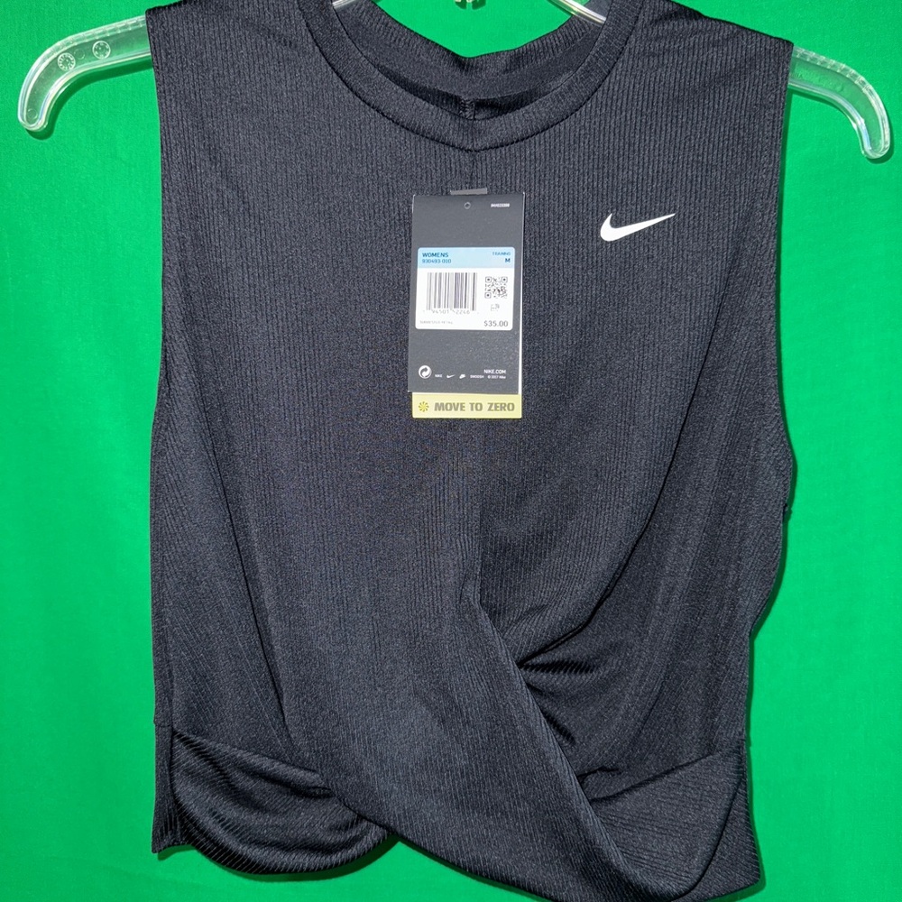 Nike Yoga Women’s Infinalon Cropped Dri-Fit Tank Top